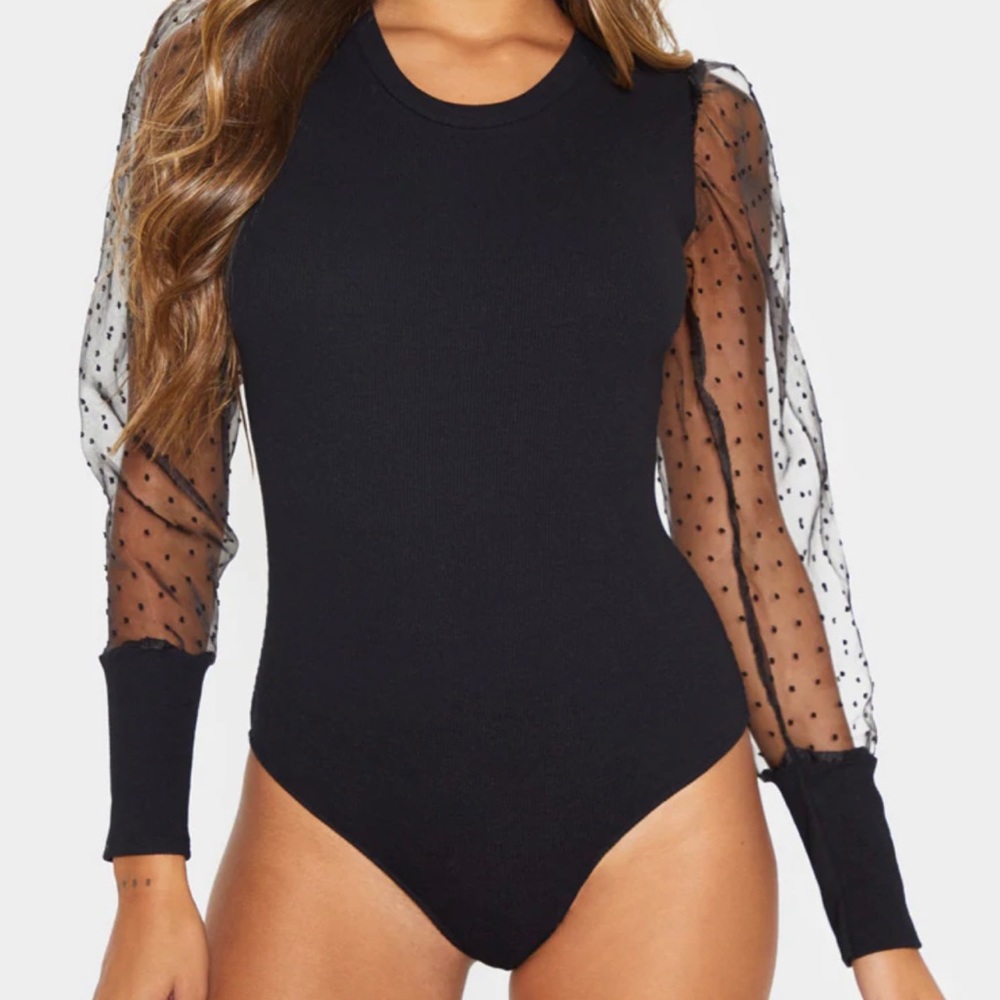 PLT polka dot bodysuit
